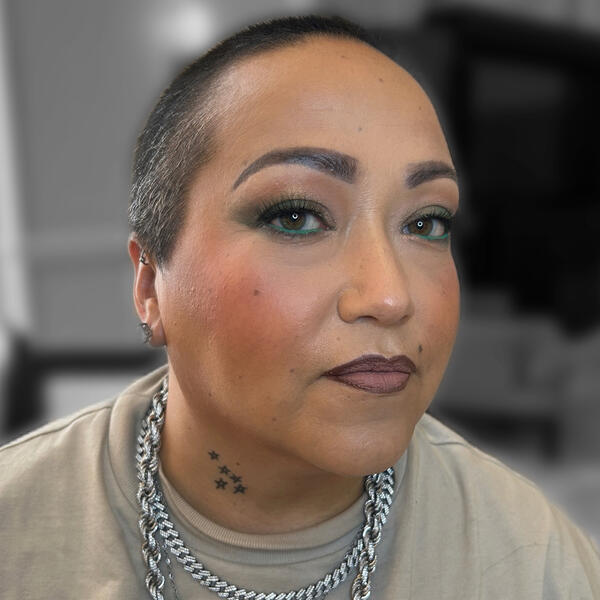 Fierce and edgy glam